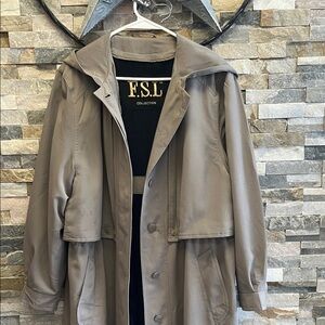 FSL Men's Gray Coat